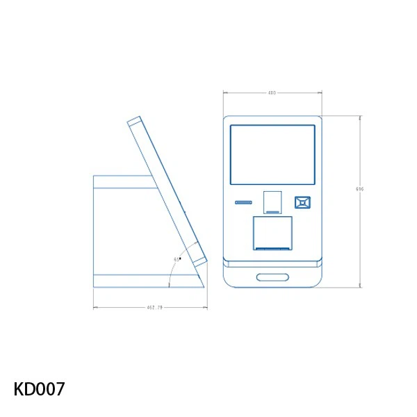 Desktop Cashless Payment Kiosk