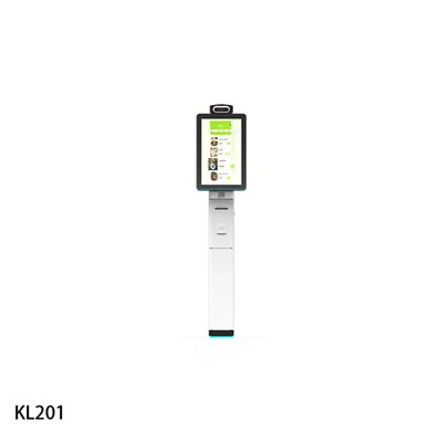 মর্ডেন কার্ভড স্ক্রিন ক্যাশলেস পেমেন্ট কিয়স্ক